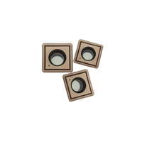 Plaquettes de tournage en carbure SPMG050204/SPMG060204, revêtement PVD CVD, acier au tungstène, lame universelle pour tour CNC