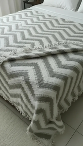 Cubrecama de Jacquard de Algodón de 7 Capas, Lavable y Ecológico - Product Image 2