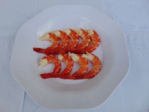 Cuerpo cocido congelado de camarón tigre negro pelado con cabeza y cola en embalaje de caja de vida útil de 24 meses IQF - Product Image 4