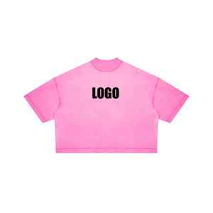 Camiseta Corta de Secado Rápido para Hombre, de Alta Calidad, Gruesa, con Estampado Gráfico, Informal, Holgada, 100% Algodón, Personalizada - Product Image 5