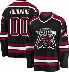 เสื้อเจอร์ซีย์ฮ็อกกี้น้ำแข็งเทรนด์2025สำหรับชุดกีฬาส่งออกและผลิตในท้องถิ่น - Product Image 1