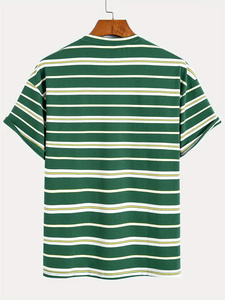 เสื้อยืดตัวสั้นสำหรับผู้ชายผ้าคอตตอนแบบกำหนดเองได้เสื้อแบบ100% สไตล์ใหม่ - Product Image 2