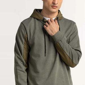 Sudaderas con capucha de invierno de lana pesada Vintage para hombre desgastadas lavadas con ácido de gran tamaño personalizadas calidad rasgada buena - Product Image 6