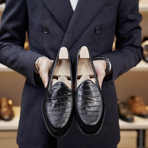 Chaussures Oxford pour hommes, chaussures habillées en cuir, chaussures de bureau classiques à lacets - Product Image 5