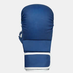 Gants de boxe professionnels formation cuir évacuation de l'humidité léger respirant doigt complet fermeture à lacets utilisation adulte - Product Image 1