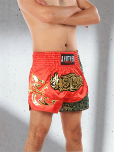 กางเกงขาสั้น MMA แบบยืดได้สำหรับผู้ชายปรับแต่งได้แบบเต็มรูปแบบอุปกรณ์ชกมวยรีไซเคิล - Product Image 2