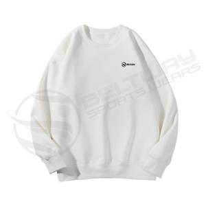 Jersey holgado de manga larga a la moda, sudadera de cuello redondo de gran tamaño para mujer, venta al por mayor, novedad de 2024, sudadera informal personalizada - Product Image 2