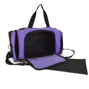 Custom Logo High Quality Gym Sport <b>Bags</b> Waterproof <b>Travel</b> <b>Duffel</b> <b>Bags</b> With Shoes Compatment - Product Image 2
