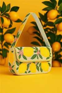 Ethnic Inspired Embroidered Handbag with Strap <b>Belt</b> - Product Image 4