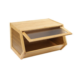Meuble de rangement autoportant en bambou DreamCraft Modern 51 cm, organiseur de cuisine, origine Vietnam - Product Image 2