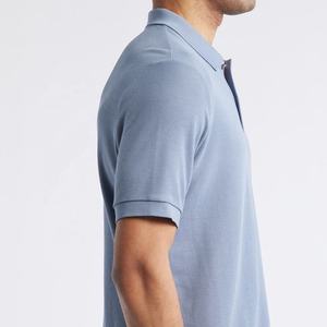 Polos de golf pour hommes de grande taille en polyester de luxe élastique de haute qualité Chemises de golf du fabricant avec logo personnalisé - Product Image 5