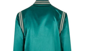 Veste d'université de baseball de haute qualité pour hommes nouvelle veste en satin brodé à la mode respirante fermeture à glissière de grande taille pour l'hiver - Product Image 6