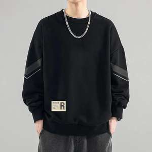 Sudaderas Oversize de Hombre con Hombros Caídos, Estampado Animal, de Spandex/Poliéster de Alto Gramaje, Cuello Redondo Extendido, Personalizables, Venta al por Mayor - Product Image 6