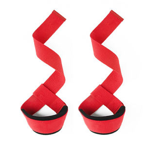 Sangles de poignet en coton de 21.5 pouces de longueur 1.5 pouces avec coussinets de poignet de soutien souples en néoprène rembourré respirant - Product Image 3