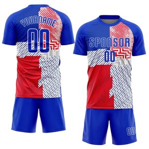 Ropa deportiva transpirable con logotipo personalizado, conjunto completo de uniformes de fútbol y camisetas de béisbol, Kit de equipo de entrenamiento con Camisetas de fútbol en blanco - Product Image 1