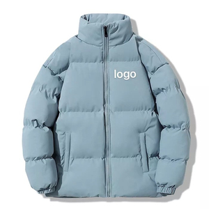 Chaqueta Acolchada para Hombre, Cuello Alto, Mangas Largas, Cierre de Cremallera, Diseño Superior 2025, Chaquetas Acolchadas Multicolores, Precio al por Mayor - Product Image 1