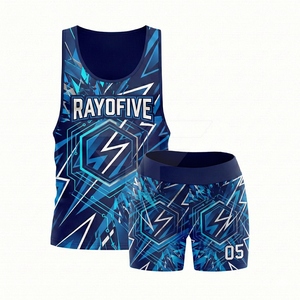 Ropa de Entrenamiento Deportiva, Uniforme para Atletismo, Últimos Diseños, Ligero, Transpirable, Antibacterial, Unisex, 100% de Alta Calidad - Product Image 1