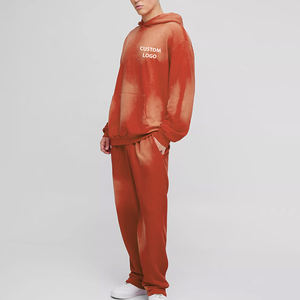 Survêtement pour homme sur mesure avec logo personnalisé, pour l'hiver, en molleton de haute qualité, avec logo imprimé, survêtement de jogging - Product Image 1