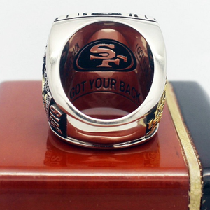 Anillo de Campeonato NFC 2019 de los San Francisco 49ers, Hecho a Medida, Clásico, Premium, Regalo para Fanáticos del Fútbol Americano, Coleccionable, con Logotipo CZ, para Bodas - Product Image 5