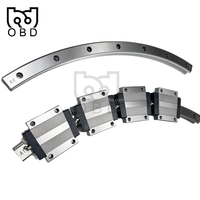 Rail de guidage linéaire incurvé THK Rail circulaire HCR15A HCR12A HCR25A HCR35A HCR45A HGM15A HGM25A 60 ° 180 ° Bloc de rail courbe 360 °