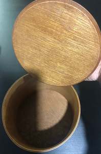 Frasco de almacenamiento de madera hecho a mano para especies de alimentos contenedor de almacenamiento de frutas secas tarro cocina decorativa hotel restaurante 2025 - Product Image 3