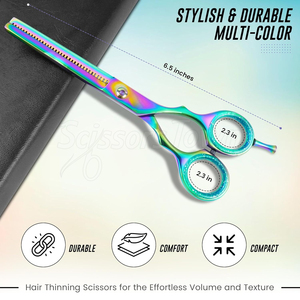 Chuyên Nghiệp Salon Mỏng Kéo Cho Nhà Tạo Kiểu Tóc Sắc Nét Bằng Thép Không Gỉ Kéo Cho Pha Trộn Và Tạo Kiểu - Product Image 6