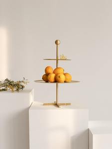 ที่วางเค้กทำจากไม้และเรซิ่นที่ตกแต่งอย่างหรูหราแท่นวางขนมหวานสำหรับงานเลี้ยงวันเกิดงานแต่งงานและห้องครัวในบ้านแบบทันสมัยใช้จากอินเดีย - Product Image 2