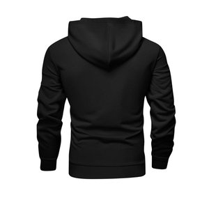 Nouveau sweat à capuche + pantalon de couleur unie pour hommes automne et hiver ensemble deux pièces ensemble de sport décontracté à la mode taille S-3XL survêtement pour hommes - Product Image 1