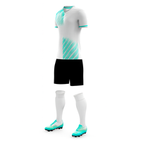 Camisetas de Fútbol Personalizadas por Sublimación, de Alta Calidad, Secado Rápido, Transpirables, Antibacterianas, Camisetas Cortas de Entrenamiento de Fútbol para Jóvenes y Hombres