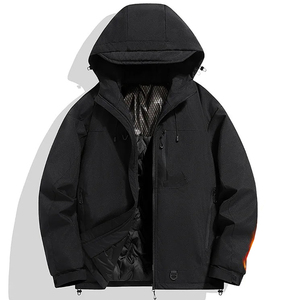 OEM Unisex US Hunting Winter Waterproof Windproof Thermal Fleece Tactical Jacket Outdoors Sports Hooded <b>Coat</b> Softshell Hiking - Product Image 2