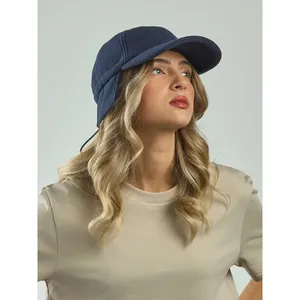 Sustainable <b>Snow</b> Flap Stopper 'S' <b>Hat</b> Promotional Merchandising Cap - Product Image 6
