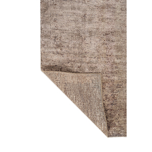 Alfombra Entropy Roja y Naranja de Lana y Seda de Bambú Anudada a Mano AKWS-1533 para Uso Doméstico con Patrón Abstracto - Product Image 5