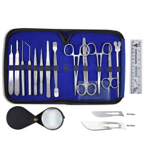 Kit de disección integral 36 piezas hechas con acero inoxidable quirúrgico Ideal biología botánica y veterinaria conjunto instrumentos médicos - Product Image 1