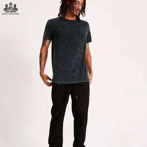 Camiseta para Hombre con Lavado Ácido |   Camiseta Urbana de Punto 100% Algodón |   Ecológico y Transpirable |   Pedido al por Mayor - Product Image 2