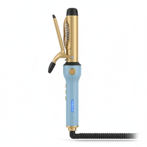 Professional Grade 25mm Ceramic Electric Curling Wand Adjustable <b>Heat</b> Settings for Salon Hotel Use Creating Professional Waves - Product Image 4