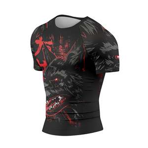 Factory-Made Lightweight Men's Rash Guard Latest Collection Full <b>Sleeves</b> Regular Length Breathable UPF50+ Anti-Bacterial on Sale - Product Image 4