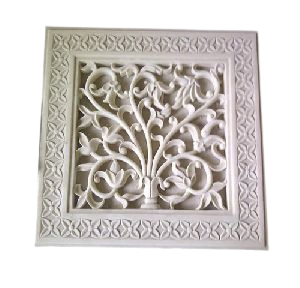 Petit panneau de pierre en marbre naturel Vente directe d'usine Panneau de pierre blanche pure Fourniture de marbre d'Inde - Product Image 2