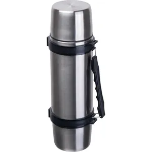 Bicchieri in acciaio inossidabile con set di gadget personalizzati Emanuel - Product Image 3
