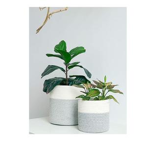 Support de plante en macramé de grande capacité pour une utilisation intérieure ou extérieure robuste avec des nœuds extra sécurisés - Product Image 1