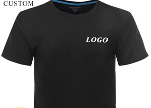 เสื้อยืดผู้ชายสีทึบ2025ใหม่ฤดูร้อนโลโก้ที่กำหนดเองผ้าฝ้ายแท้เสื้อฮิปฮอปลำลอง - Product Image 6