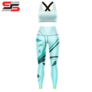 Vêtements de sport sans couture pour filles ensemble de yoga pour femmes à haute élasticité soutien-gorge de gymnastique et ensembles de yoga par sublimation respirante pour femmes - Product Image 1