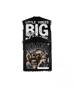 2025 logotipo personalizado Hip Hop camiseta 300gsm francés Terry muy desgastado rasgado DTG impresión moda Hip Hop hombres camisetas - Product Image 4