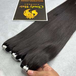 Cheveux Humains Bruts Non Traités, Cheveux Naturels Lisses Comme des Baguettes, Vente en Gros, Donneur Unique, Cheveux Vietnamiens Lisses Comme des Baguettes - Product Image 2