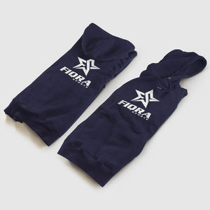 เสื้อฮู้ดแบบรูดซิปสำหรับผู้ชายเสื้อฮู้ดสองชั้นสำหรับชายหญิงบ็อกซี่สีพื้นเรียบสีดำเรียบสไตล์อเมริกัน480กรัมซักได้ตามต้องการ - Product Image 4