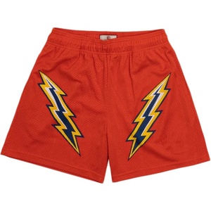 Vente chaude hommes High Street Style taille élastique séchage rapide Gym sport athlétique course Fitness plage Jogging lâche maille Shorts - Product Image 6