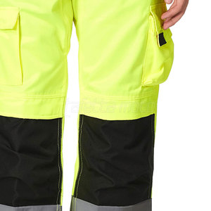 Pantalon de travail haute visibilité en tissu 100% polyester, vente en gros, meilleur prix, gilet de sécurité, pantalon de sécurité haute visibilité - Product Image 6