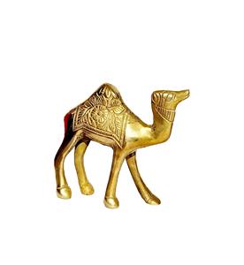 Fait à la main 3 pouces en laiton écologique faune Animal Statue chinois Fengshui Sculpture décorative pour bureau à domicile Art déco Design - Product Image 1