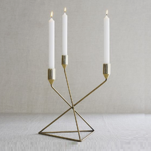 Los mejores estilos, soporte para velas, tamaño mediano, elegante candelabro de Metal dorado creciente para el hogar, sala de estar, iluminación, decoración del hogar - Product Image 3