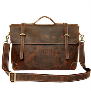 Mallette en cuir classique fabriquée avec des matériaux de qualité supérieure pour des impressions durables et mallette en cuir - Product Image 2