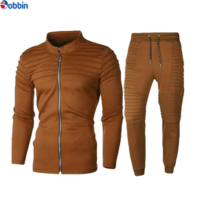 Conjunto Deportivo de Moda para Hombre, Traje Deportivo de 2 Piezas, Pantalones, 100% Algodón, Traje Masculino Personalizado de Alta Calidad, Chándal para Hombre - Product Image 4